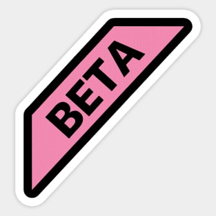 Beta xcode Sticker